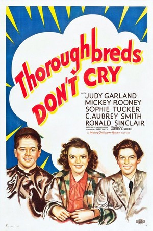 Thoroughbreds Don't Cry (1937) - poster