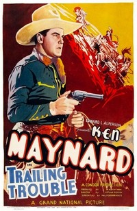 Trailing Trouble (1937) - poster