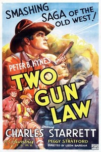 Two Gun Law (1937) - poster