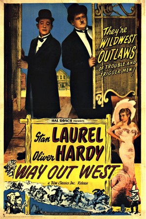 Way Out West (1937) - poster