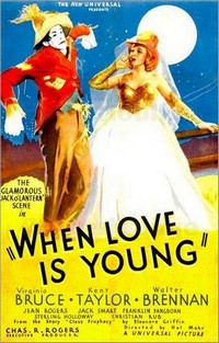 When Love Is Young (1937) - poster