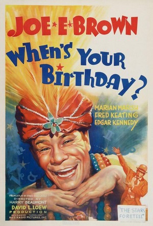When's Your Birthday? (1937) - poster