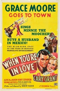 When You're in Love (1937) - poster