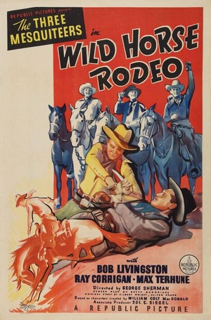 Wild Horse Rodeo (1937) - poster