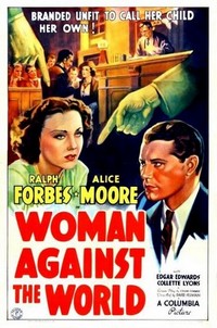 Woman against the World (1937) - poster