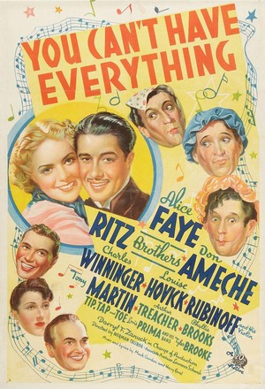 You Can't Have Everything (1937) - poster