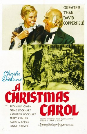 A Christmas Carol (1938) - poster