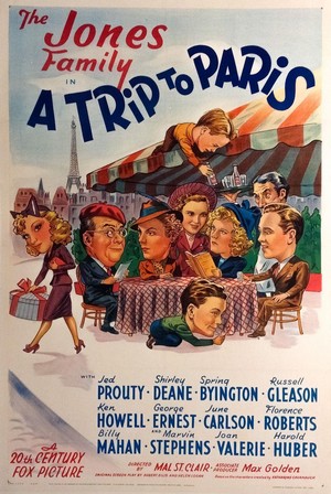 A Trip to Paris (1938) - poster