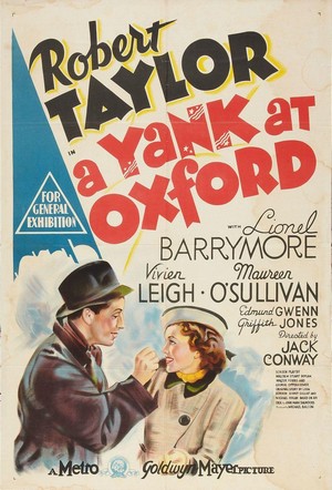 A Yank at Oxford (1938) - poster