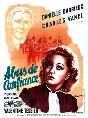 Abus de Confiance (1938) - poster