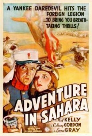 Adventure in Sahara (1938) - poster