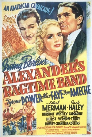 Alexander's Ragtime Band (1938) - poster