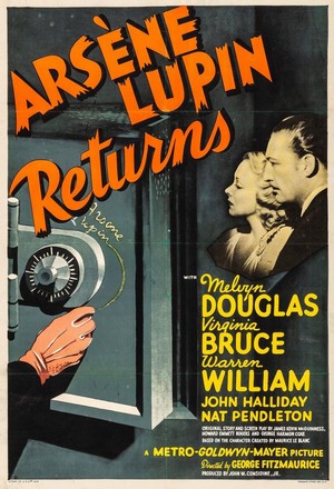 Arsène Lupin Returns (1938) - poster