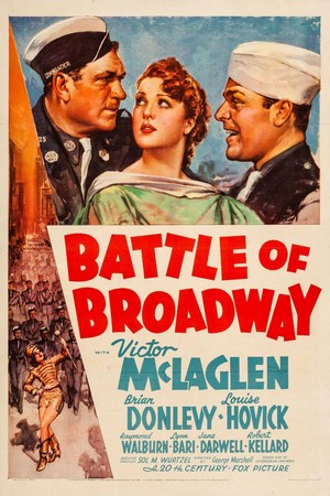 Battle of Broadway (1938) - poster