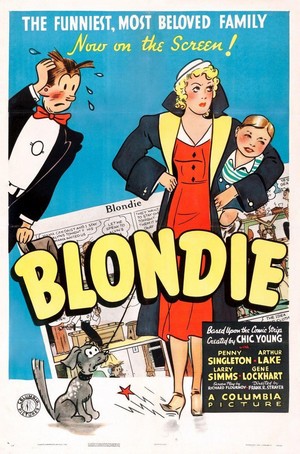 Blondie (1938) - poster