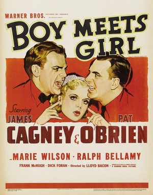 Boy Meets Girl (1938) - poster