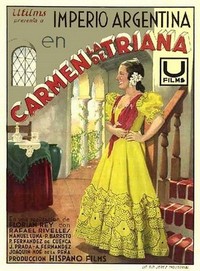 Carmen, la de Triana (1938) - poster