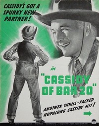 Cassidy of Bar 20 (1938) - poster