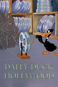 Daffy Duck in Hollywood (1938) - poster