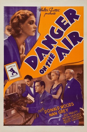 Danger on the Air (1938) - poster