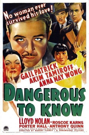 Dangerous to Know (1938) - poster