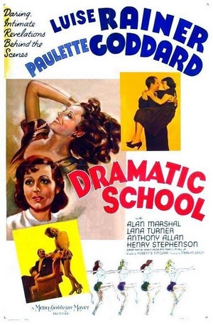 Dramatic School (1938) - poster