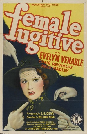 Female Fugitive (1938) - poster