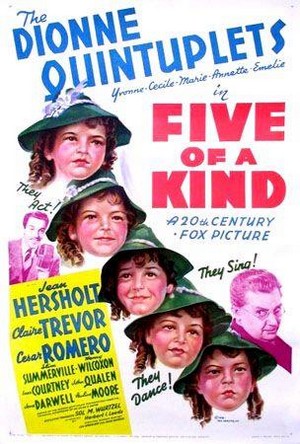Five of a Kind (1938) - poster