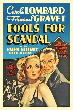 Fools for Scandal (1938) - poster