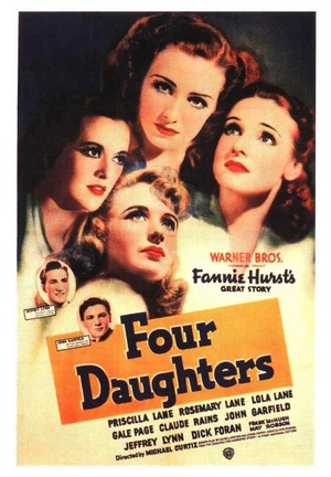 Four Daughters (1938) - poster