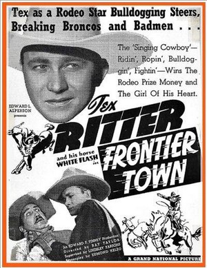 Frontier Town (1938) - poster