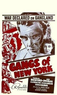 Gangs of New York (1938) - poster