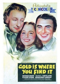 Gold Is Where You Find It (1938) - poster