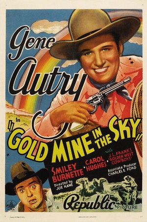 Gold Mine in the Sky (1938) - poster
