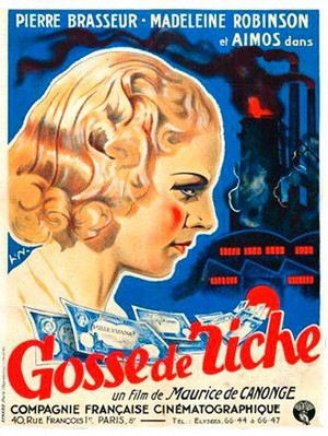 Gosse de Riche (1938) - poster