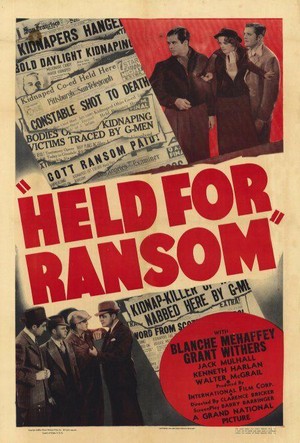 Held for Ransom (1938) - poster