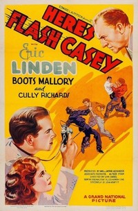 Here's Flash Casey (1938) - poster