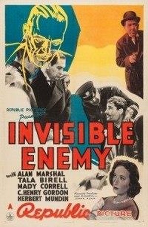 Invisible Enemy (1938) - poster