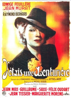 J'étais une Aventurière (1938) - poster