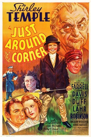 Just around the Corner (1938) - poster