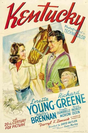 Kentucky (1938) - poster