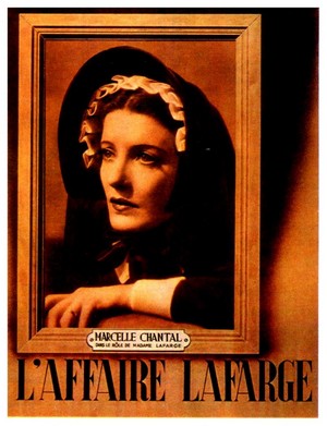 L'Affaire Lafarge (1938) - poster