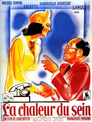 La Chaleur du Sein (1938) - poster