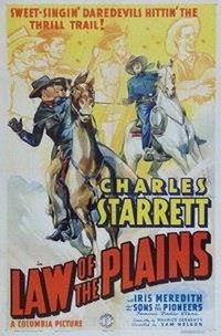 Law of the Plains (1938) - poster