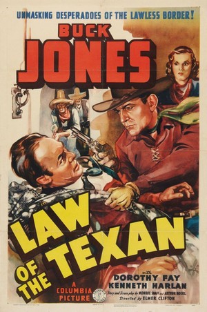 Law of the Texan (1938) - poster