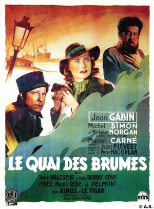 Le Quai des Brumes (1938) - poster