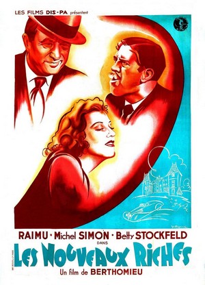 Les Nouveaux Riches (1938) - poster