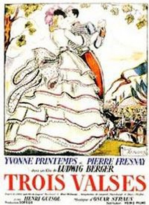 Les Trois Valses (1938) - poster