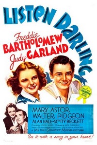 Listen, Darling (1938) - poster