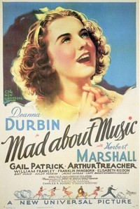 Mad about Music (1938) - poster